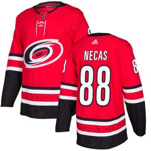 Herren Carolina Hurricanes Eishockey Trikot Martin Necas #88 Authentic Rot Heim